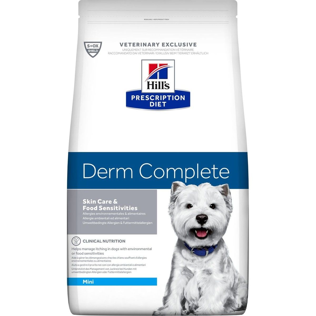 Hill's Derm Complete Mini Irk Köpek Maması 1  kg