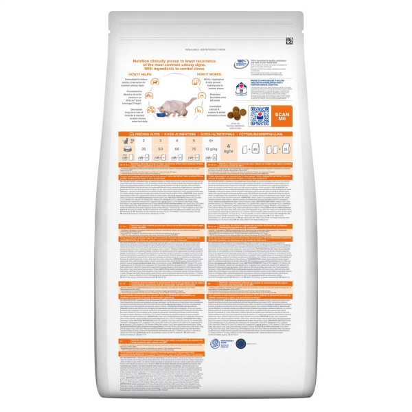 Hill's PRESCRIPTION DIET c/d Multicare Stress Tavuklu Kedi Maması 3 kg
