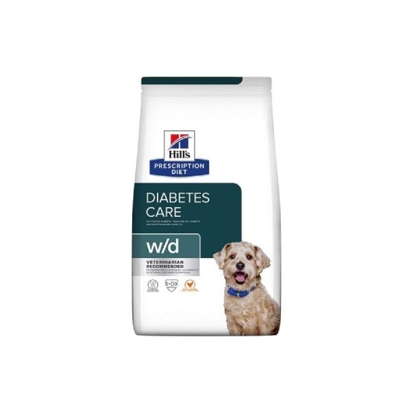 Hill's Prescription Diet W/D Diabetes Care Tavuklu Köpek Kuru Maması 4 kg