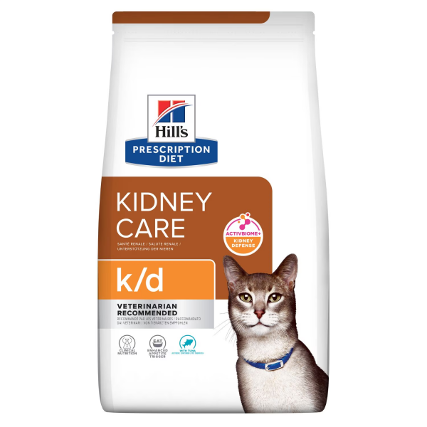 Hill's Prescription Diet k/d  Ton Balıklı Kedi Maması 1.5 Kg