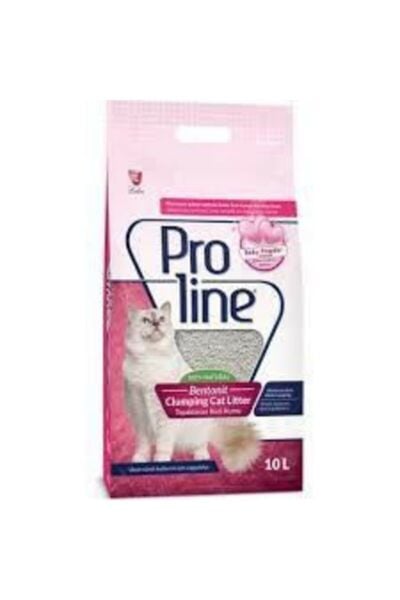Proline Bebek Pudralı Kedi Kumu 10 L
