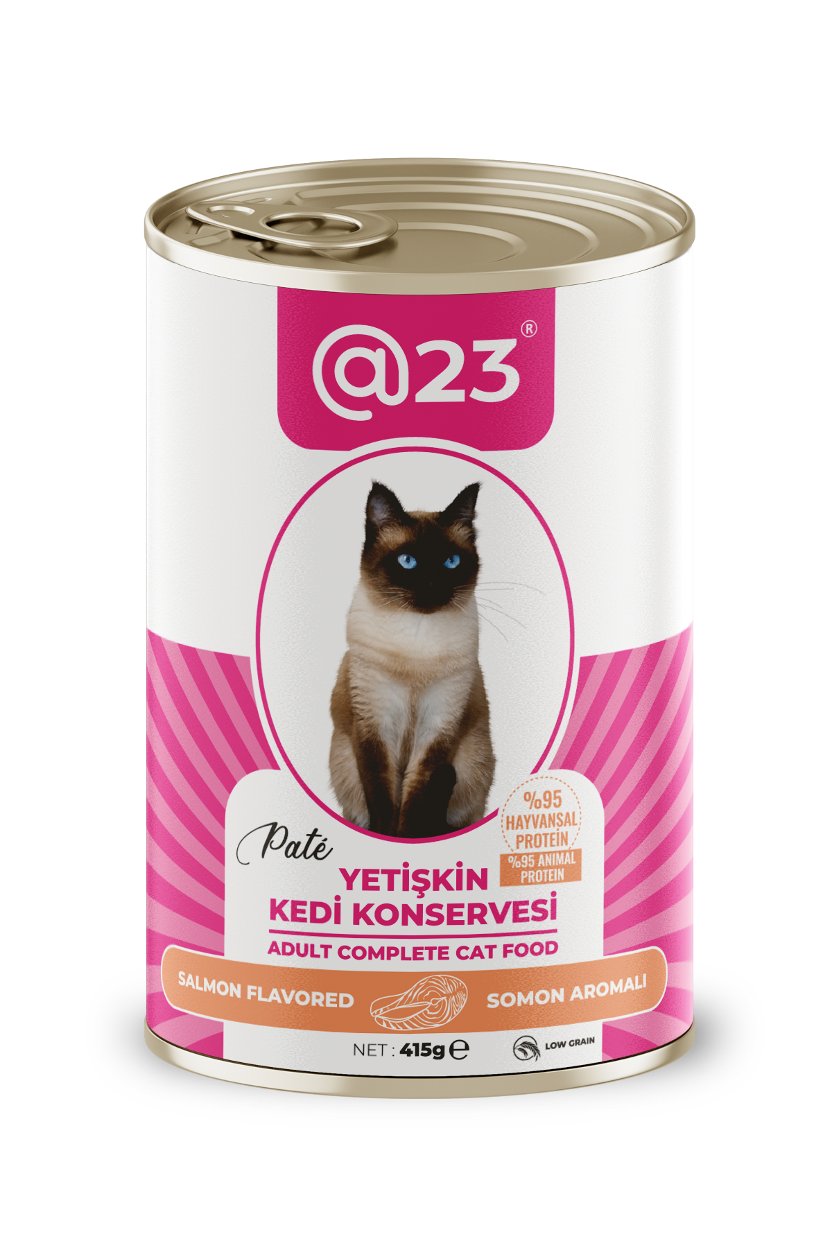 @23 Yetişkin Kedi Konservesi Somon Aromalı 415 g
