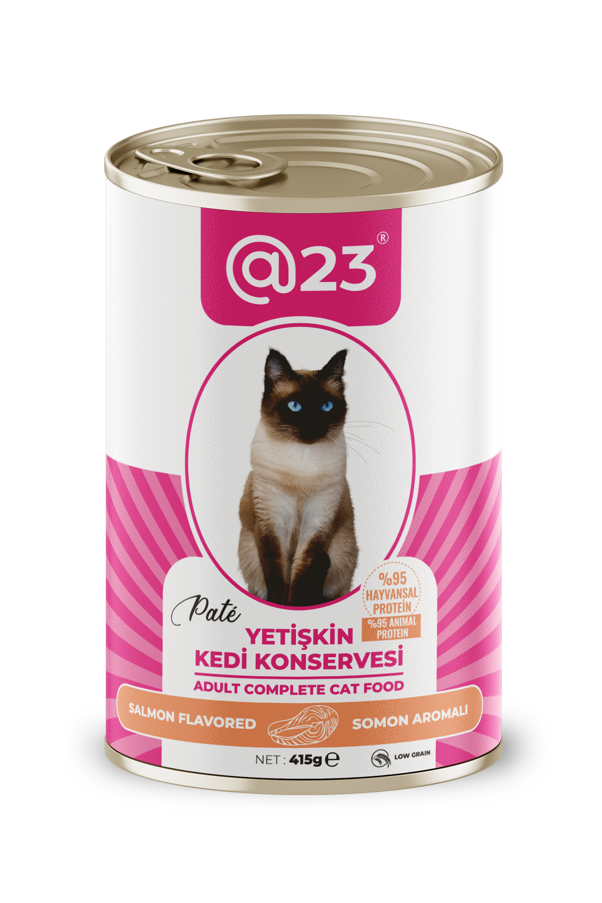 @23 Yetişkin Kedi Konservesi Somon Aromalı 415 g