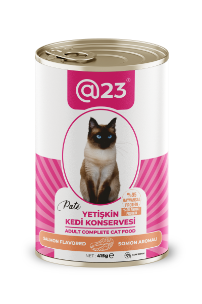 @23 Yetişkin Kedi Konservesi Somon Aromalı 415 g