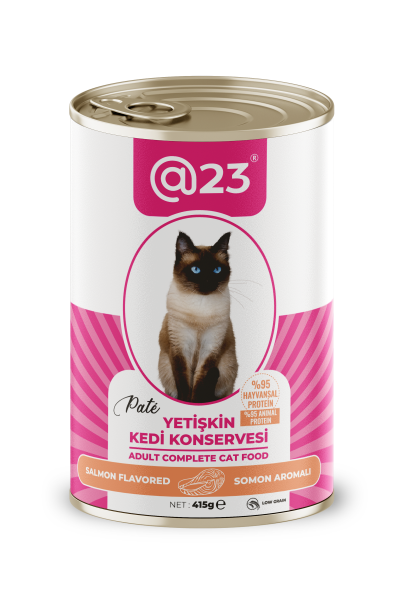 @23 Yetişkin Kedi Konservesi Somon Aromalı 415 g