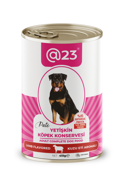 @23 Yetişkin Köpek Konservesi Kuzu Eti Aromalı 415 g