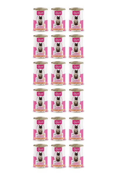 @23 Yetişkin Kedi Konservesi Somon Aromalı 415 g x 24 adet