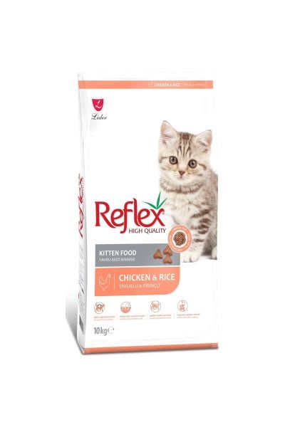 Reflex Kıtten Tavuklu Yavru Kedi Maması 10Kg