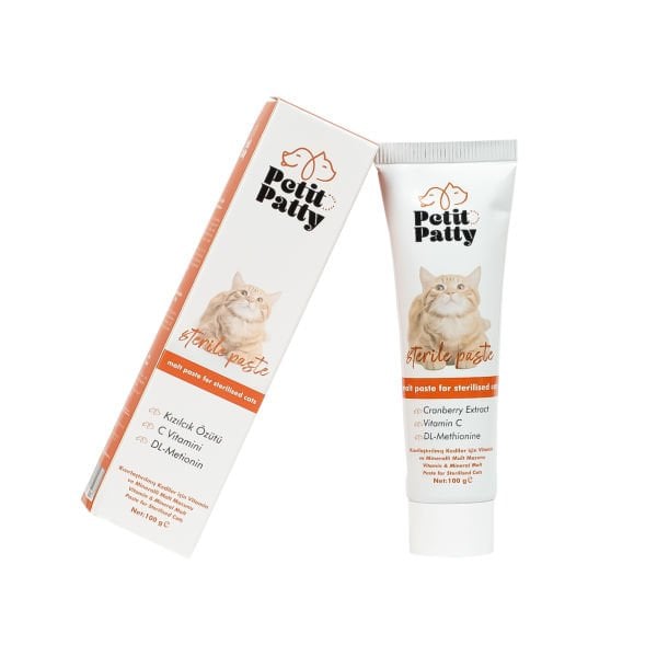 Petit Patty Sterile Paste 100g (kısırlaştırılmış Kedilere Özel Bağışıklılık Destekleyici)