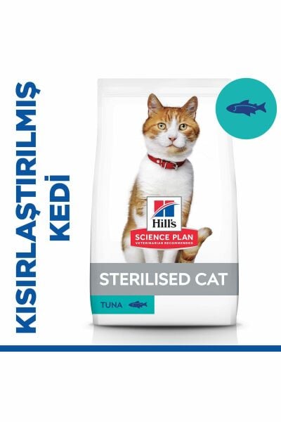 Hill's Scıence Plan Somon Balıklı Kısırlaştırılmış Yetişkin Kedi Maması 1,5 Kg