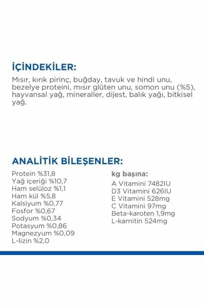 Hill's Scıence Plan Somon Balıklı Kısırlaştırılmış Yetişkin Kedi Maması 1,5 Kg