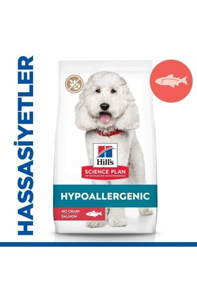 SCIENCE PLAN Hipoalerjenik Somonlu Orta Irk Yetişkin Köpek Maması 12 Kg