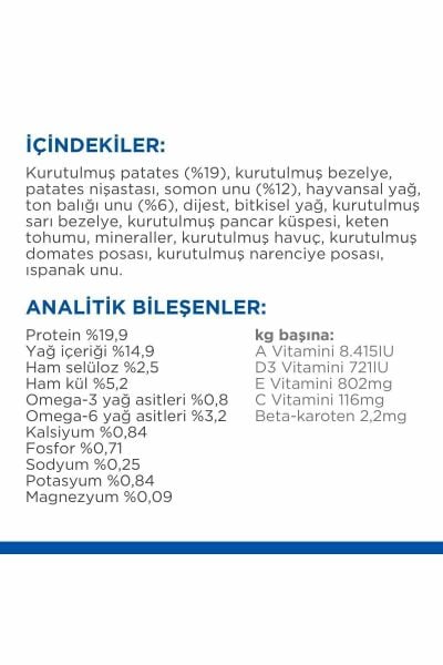 SCIENCE PLAN Hipoalerjenik Somonlu Orta Irk Yetişkin Köpek Maması 12 Kg