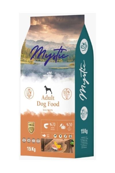 Mystic Az Tahıllı Yetişkin Köpek Maması Somonlu 15 Kg