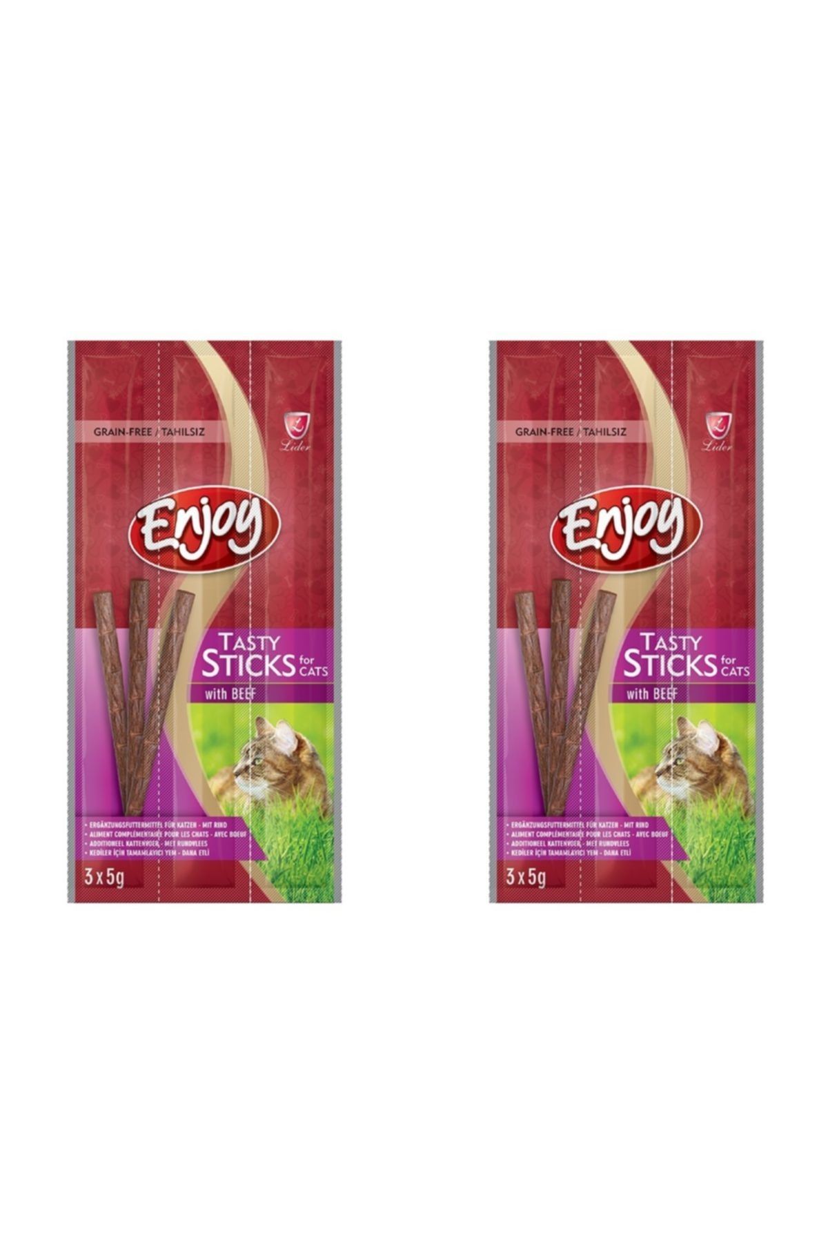Enjoy Kedi Stıcks  3X5 Gr 2 Adet