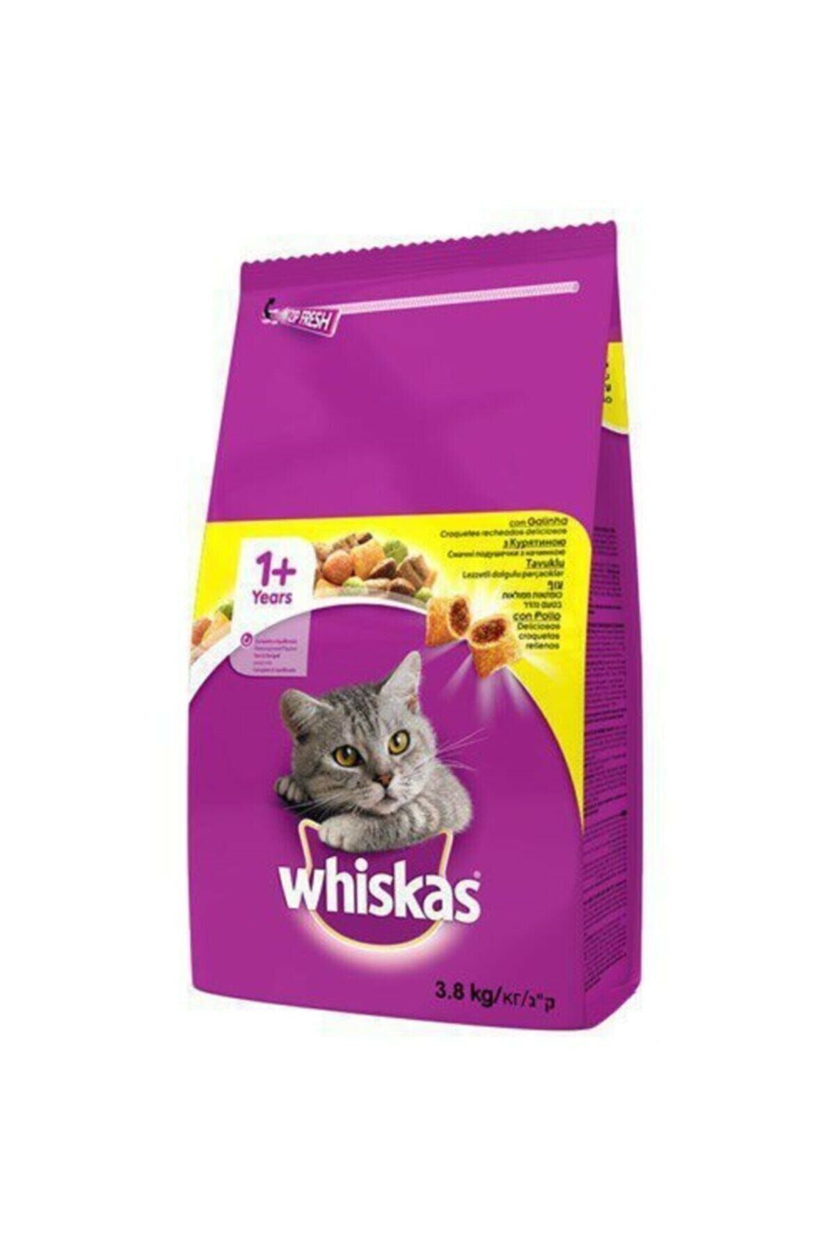 Whiskas Tavuklu Yetişkin Kedi Maması 3,8Kg
