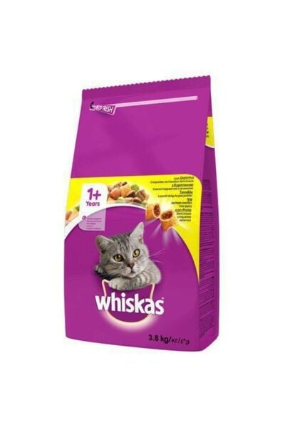 Whiskas Tavuklu Yetişkin Kedi Maması 3,8Kg