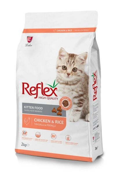 Reflex Kıtten  Tavuklu Yavru Kedi Maması 2Kg
