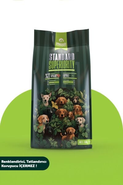 Pawgo Standard Superiority 15 Kg | Kuzu Etli | Yetişkin Köpek Maması
