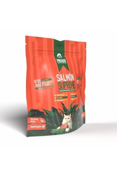 Pawgo Salmon Supreme 2 Kg | Kısırlaştırılmış | Hypoallergenic | Somonlu | Kedi Maması