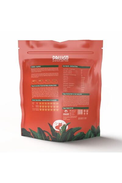 Pawgo Salmon Supreme 2 Kg | Kısırlaştırılmış | Hypoallergenic | Somonlu | Kedi Maması