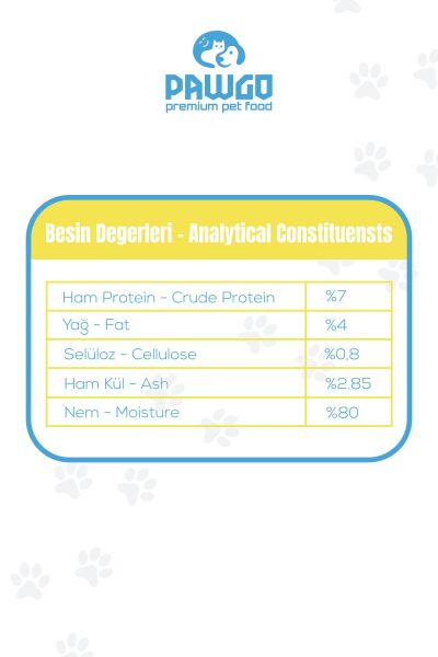 Pawgo Liver Legend | Ciğerli | 400g X 12 | Parça Etli | Kedi Yaş Mama