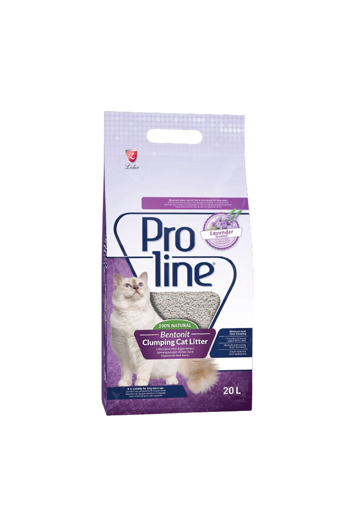 Proline Lavanta Kokulu Kedi Kumu 20Lt