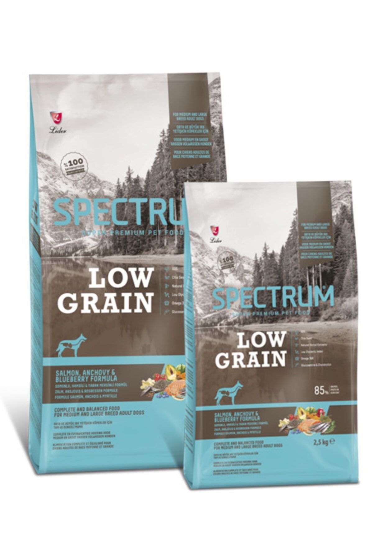 Spectrum Mini Ve Küçük Irk Kuz. Yab. Mersinli 2.5Kg