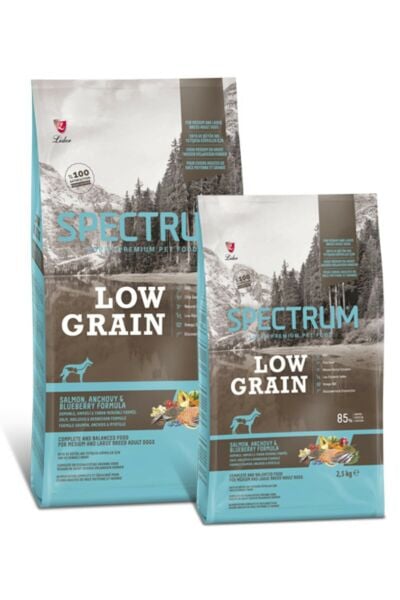 Spectrum Low Graın Somonlu Hamsili Orta Ve Büyük Irk Yetişkin Köpek 2,5Kg