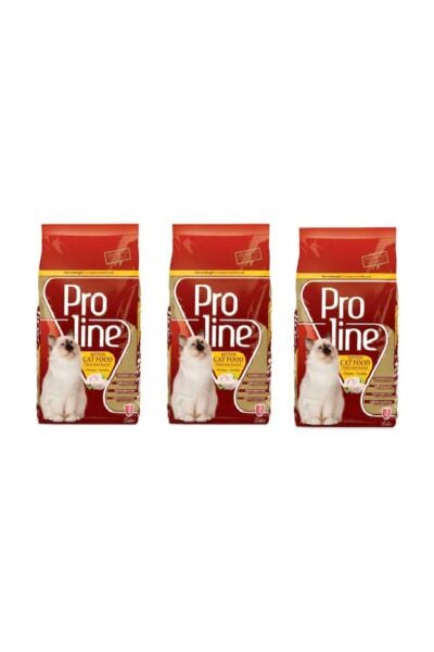 Proline Tavuklu Yavru Kedi Maması 1,5 Kg X 3 Adet