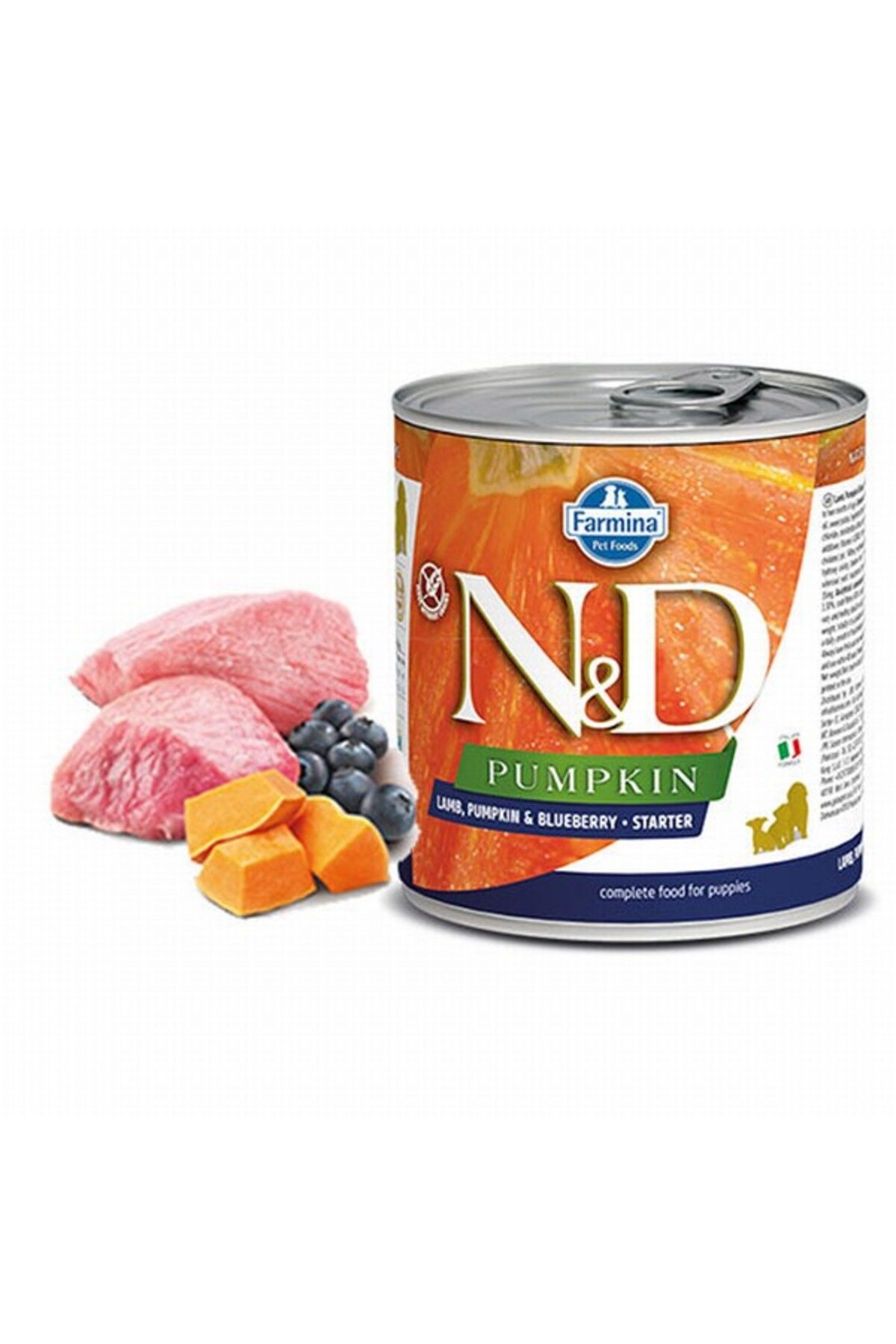 Pumpkin Kuzulu Yaban Mersinli Starter Yavru Köpek Konservesi 285 Gr