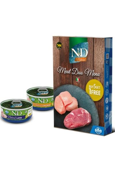 Nd Etli Kedi Konserve Çeşitleri 70 Gr 6 Al 5 Öde