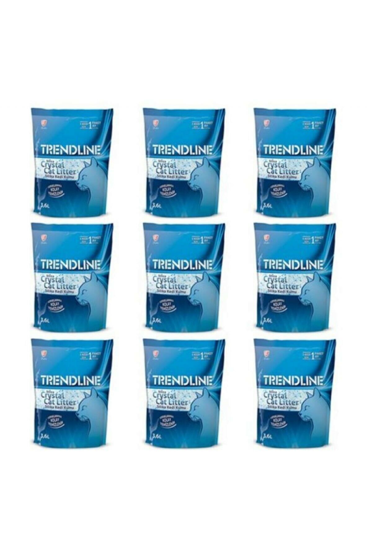 Silika Kristal Kedi Kumu Tozsuz 3.6 Lt X 9 Adet