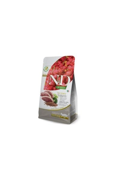 Nd Quinoa Ördek Ve Brokolili Kısırlastırılmıs Yetişkin Kedi Maması 1500 G