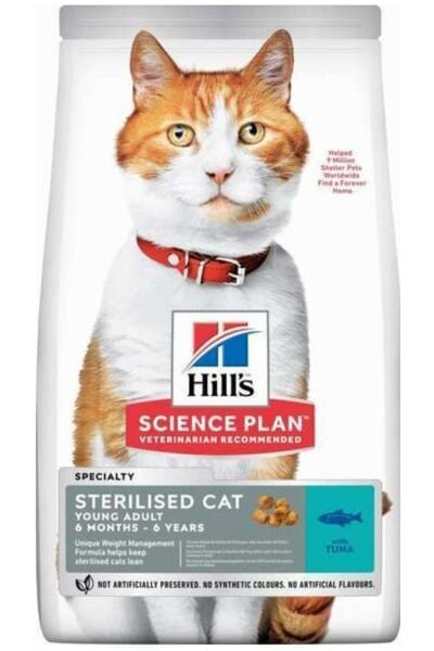 Hill'S Sterilised Ton Balıklı 15 Kg Yetişkin Kedi Maması