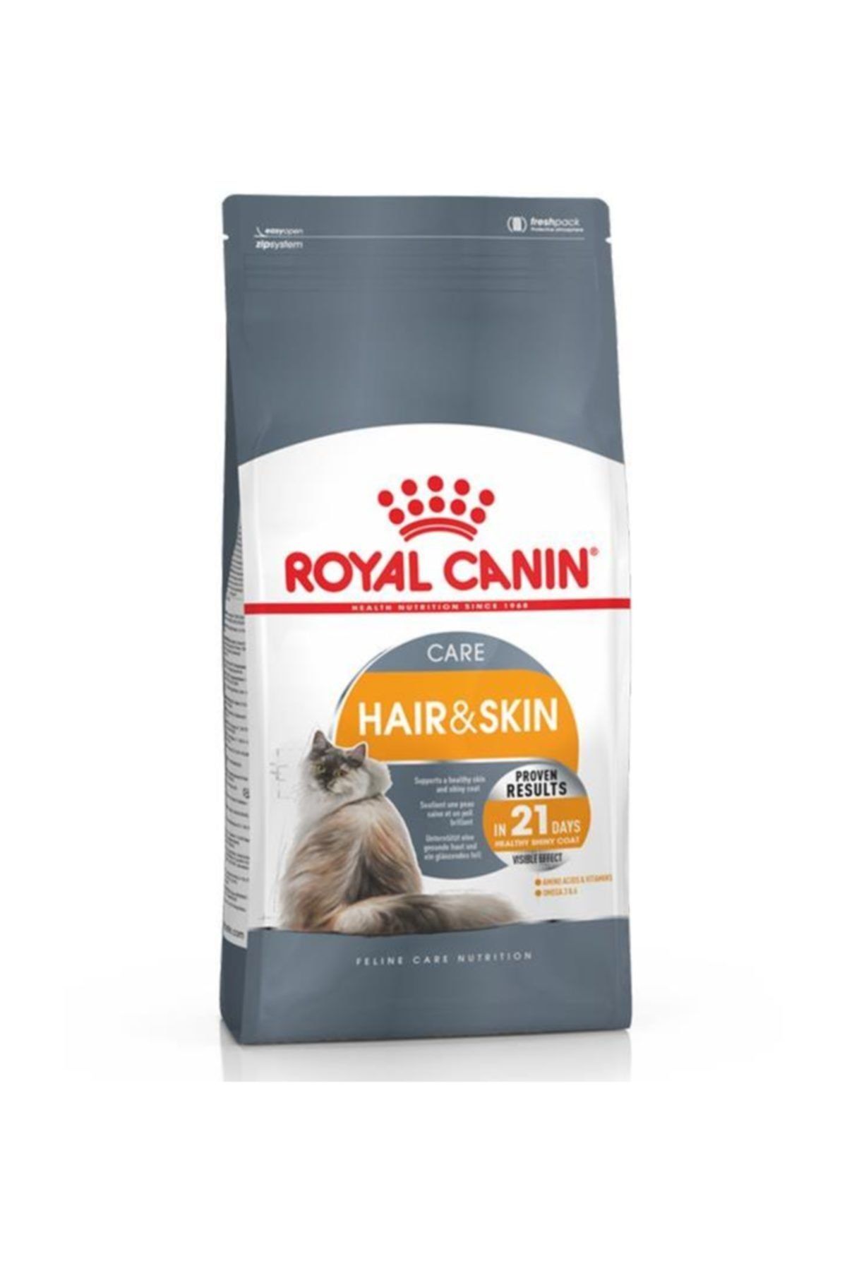 Royal Canin Hair&Skin Deri Ve Tüy Sağlığı İçin Yetişkin Kuru Kedi Maması - 4 Kg