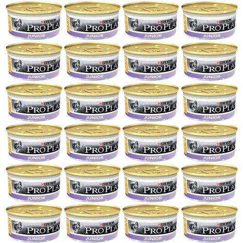 Pro Plan Junior Tavuk Etli Yavru Kedi Maması 85Gr (24 Adet)