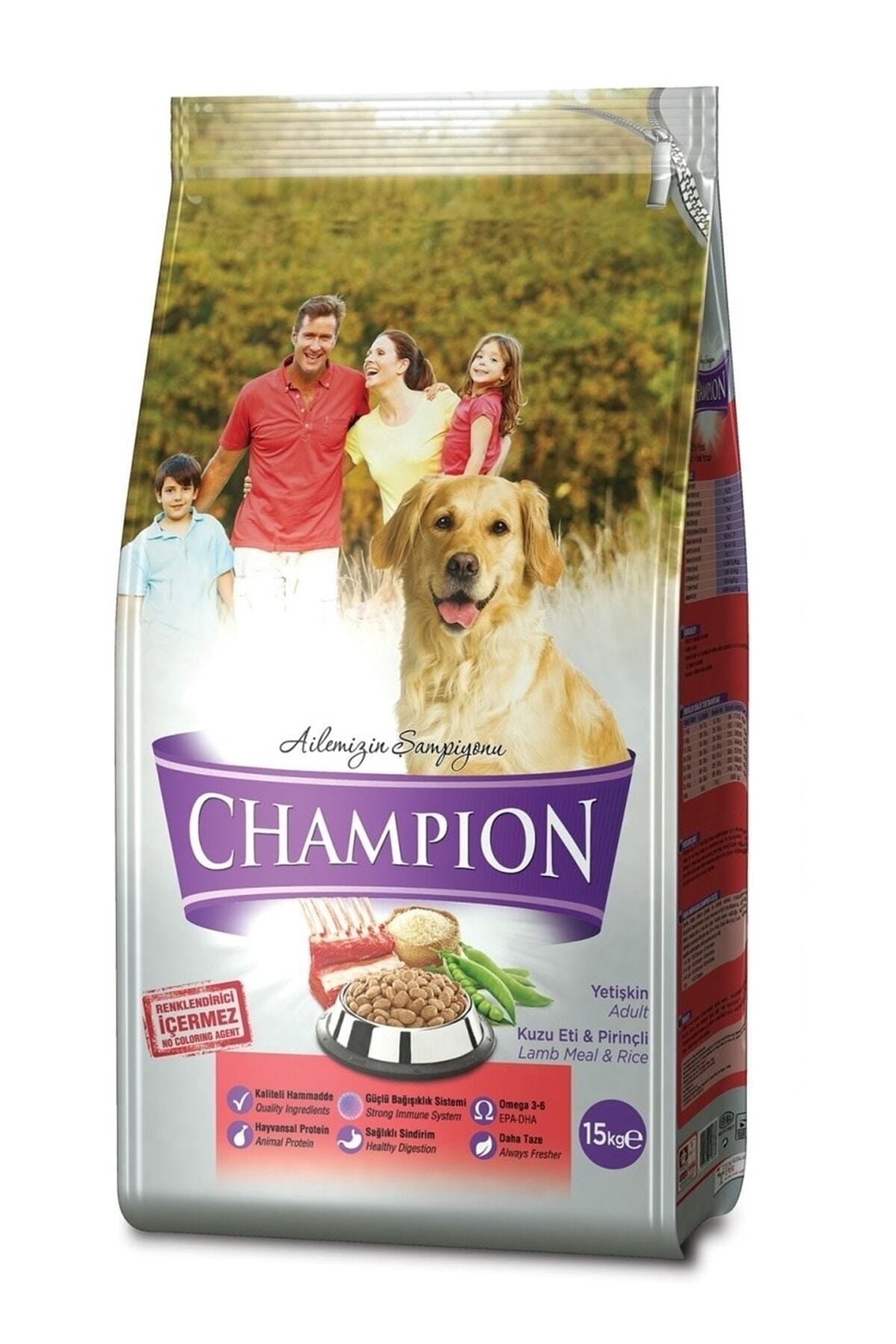 Kuzu Etli Pirinçli Yetişkin Köpek Maması 15 Kg