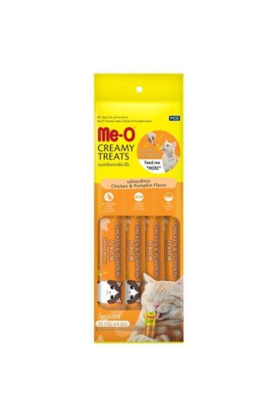 Meo Tavuklu Bal Kabaklı Krema Kedi Ödülü 4X15 Gr