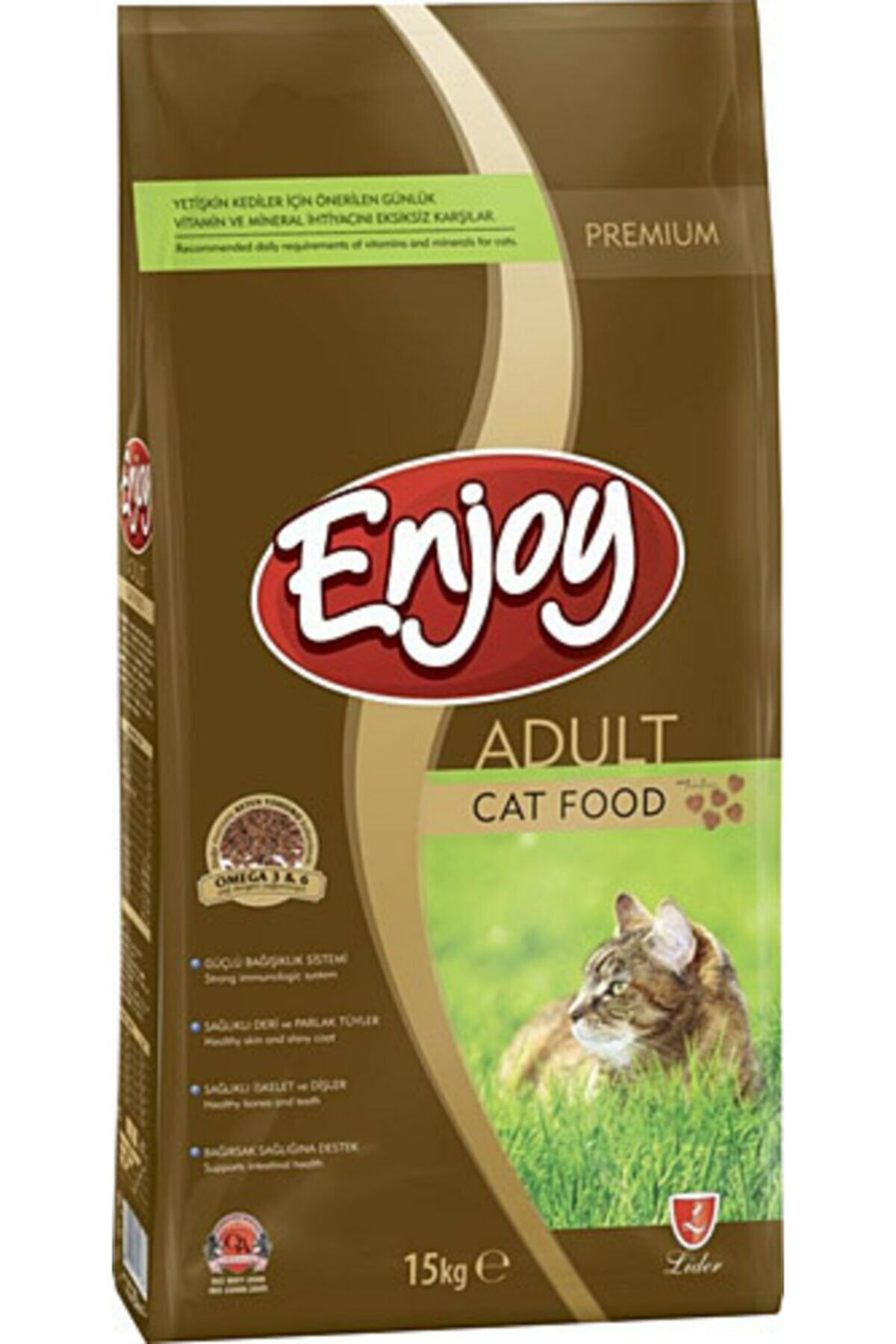 Enjoy Tavuklu Yetişkin Kedi Maması 15 Kg