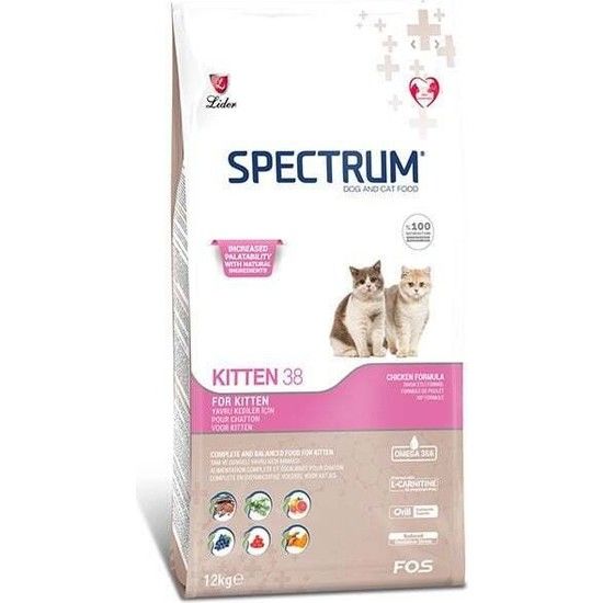 SPECTRUM KITTEN 38 YAVRU KEDİ MAMASI 12KG