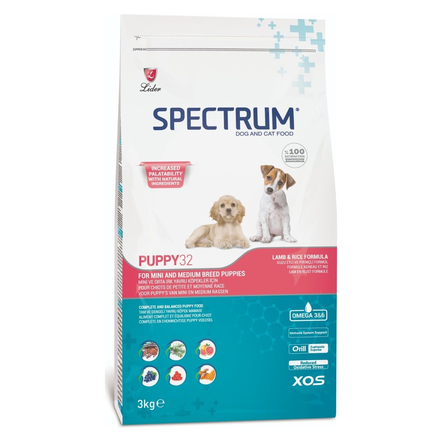 SPECTRUM PUPPY 32 YAVRU KÖPEK MAMASI 3 KG