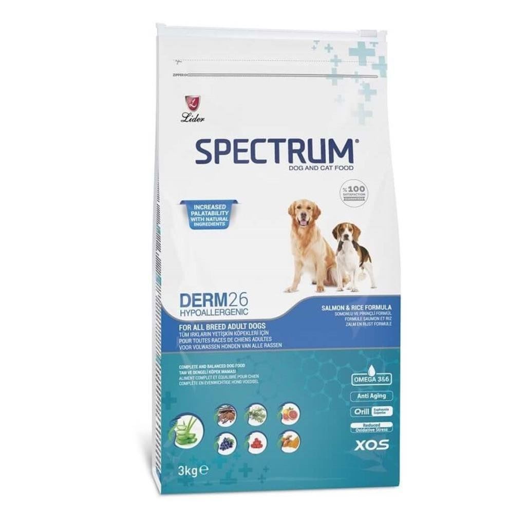 SPECTRUM DERM 26 KÖPEK MAMASI 3 kg