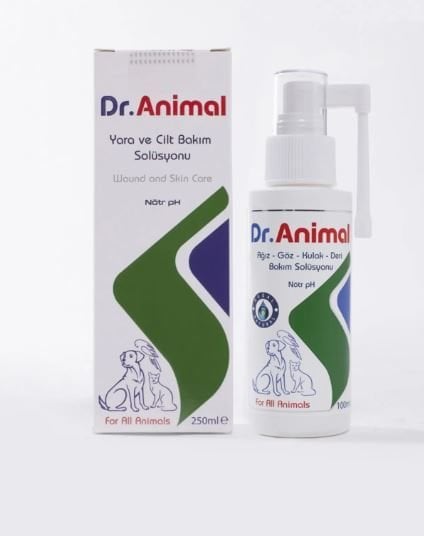 Dr. Animal Ağız, Göz, Kulak, Deri Bakım Solüsyonu 100 Ml