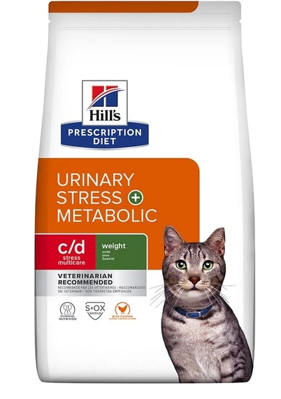 Hill's PRESCRIPTION DIET c/d Multicare Stress + Metabolic Kedi Maması 1.5kg
