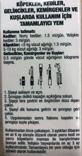 Farmadiet Hyaloral 50 Ml Kediler Ve Köpekler için (glukozamin eklem desteği oral jel)  skt 05.2025