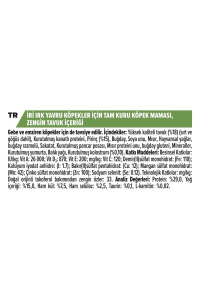 Pro Plan Large Robust Puppy Tavuklu 12 kg Büyük Irk Yavru Köpek Maması